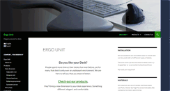Desktop Screenshot of ergounit.com